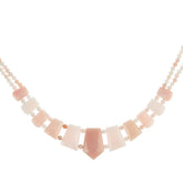 Jay King Sterling Silver Peruvian Pink Opal Necklace, 18"